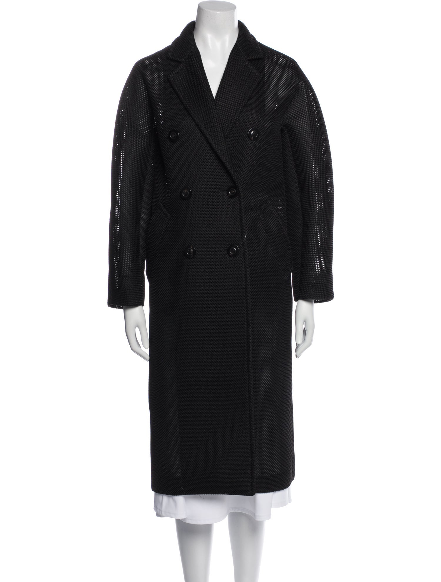 Max Mara Mesh Faux Fur Coat w/ Tags