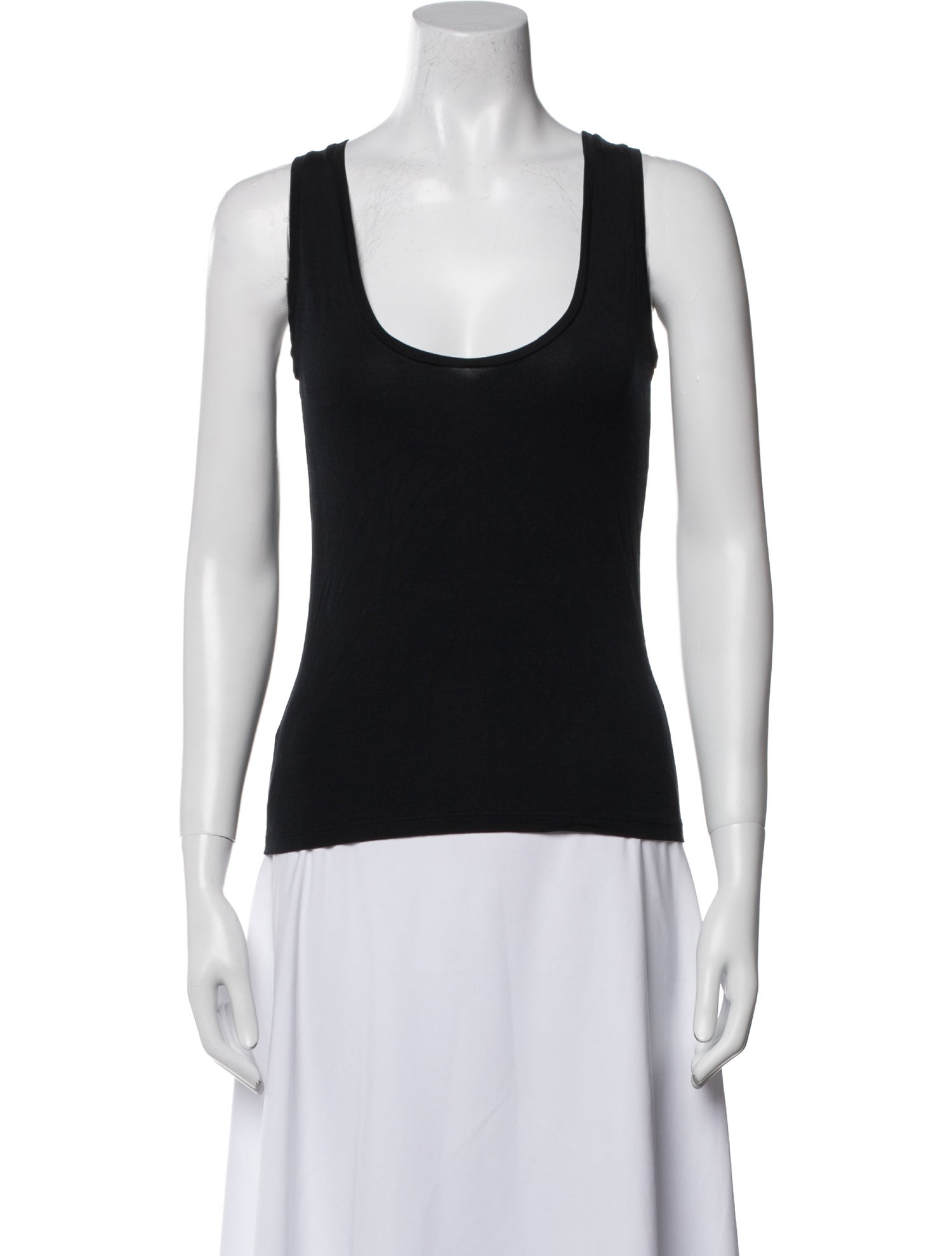 Max Mara Scoop Neck Sleeveless Top