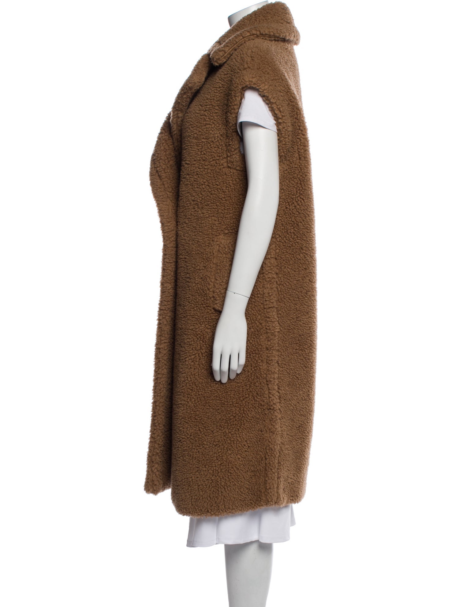 Max Mara Camel Hair Fur Coat