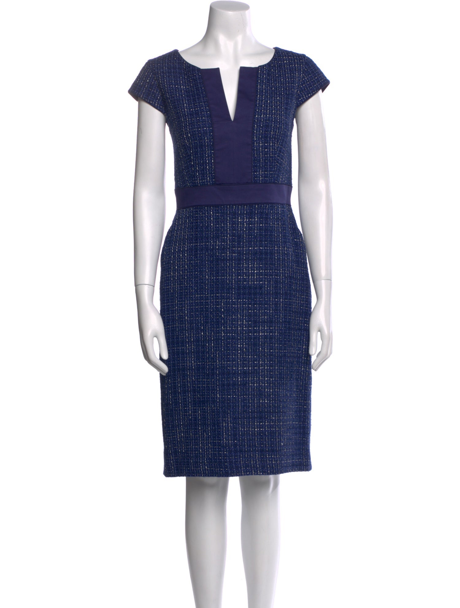 Max Mara Printed Knee-Length Dress