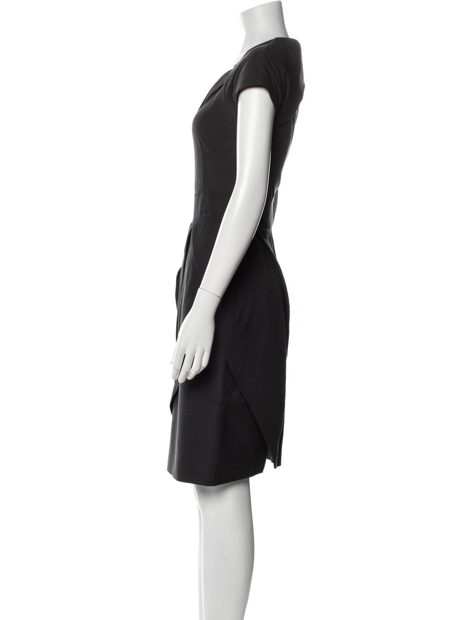 Max Mara Asymmetrical Knee-Length Dress