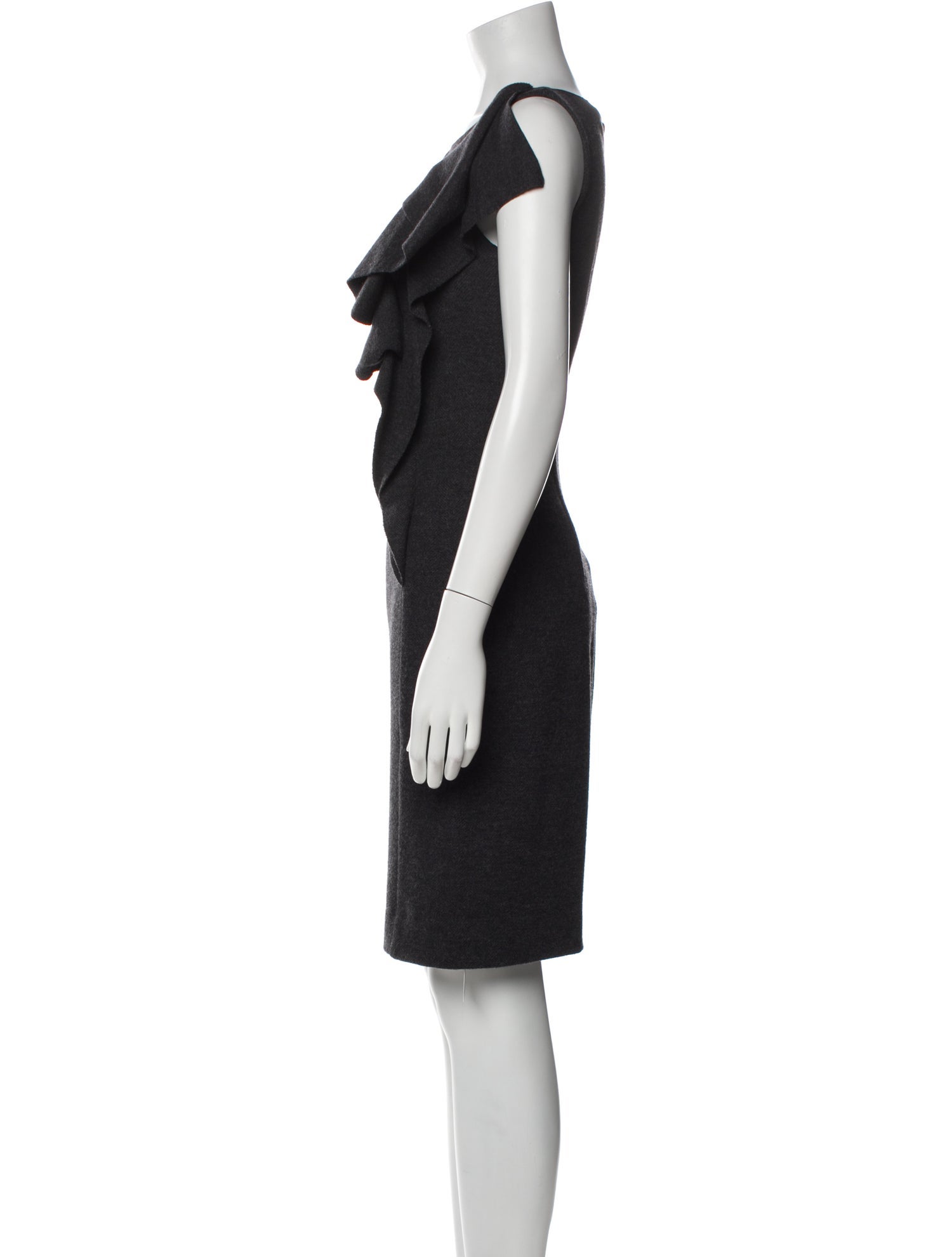 Max Mara Wool Knee-Length Dress