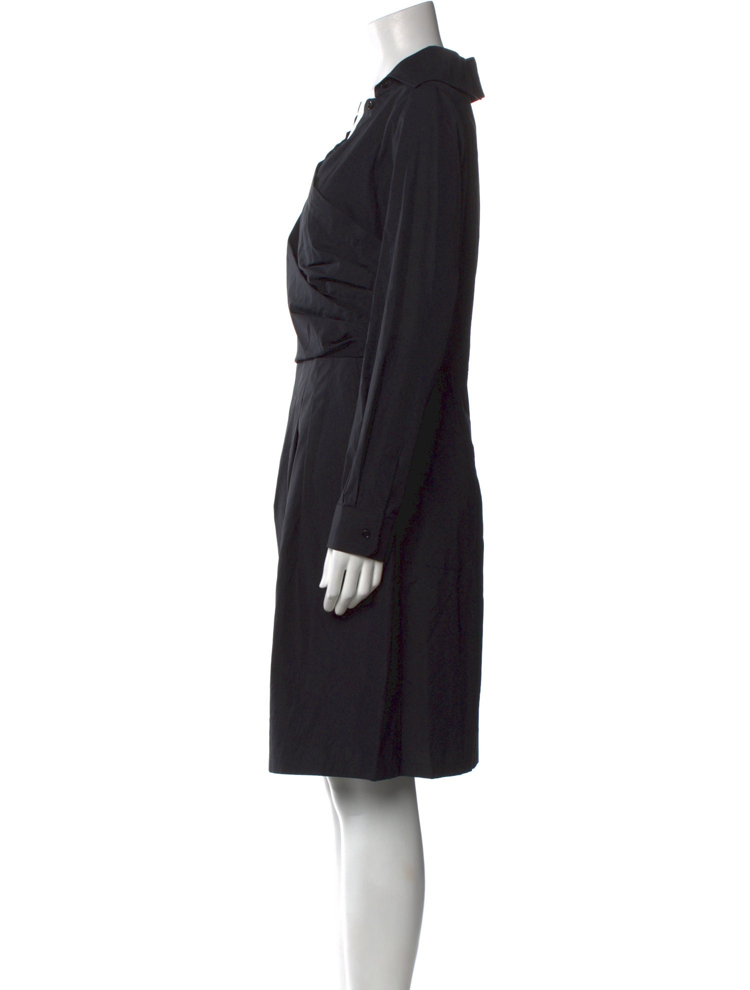 Max Mara V-Neck Knee-Length Dress w/ Tags