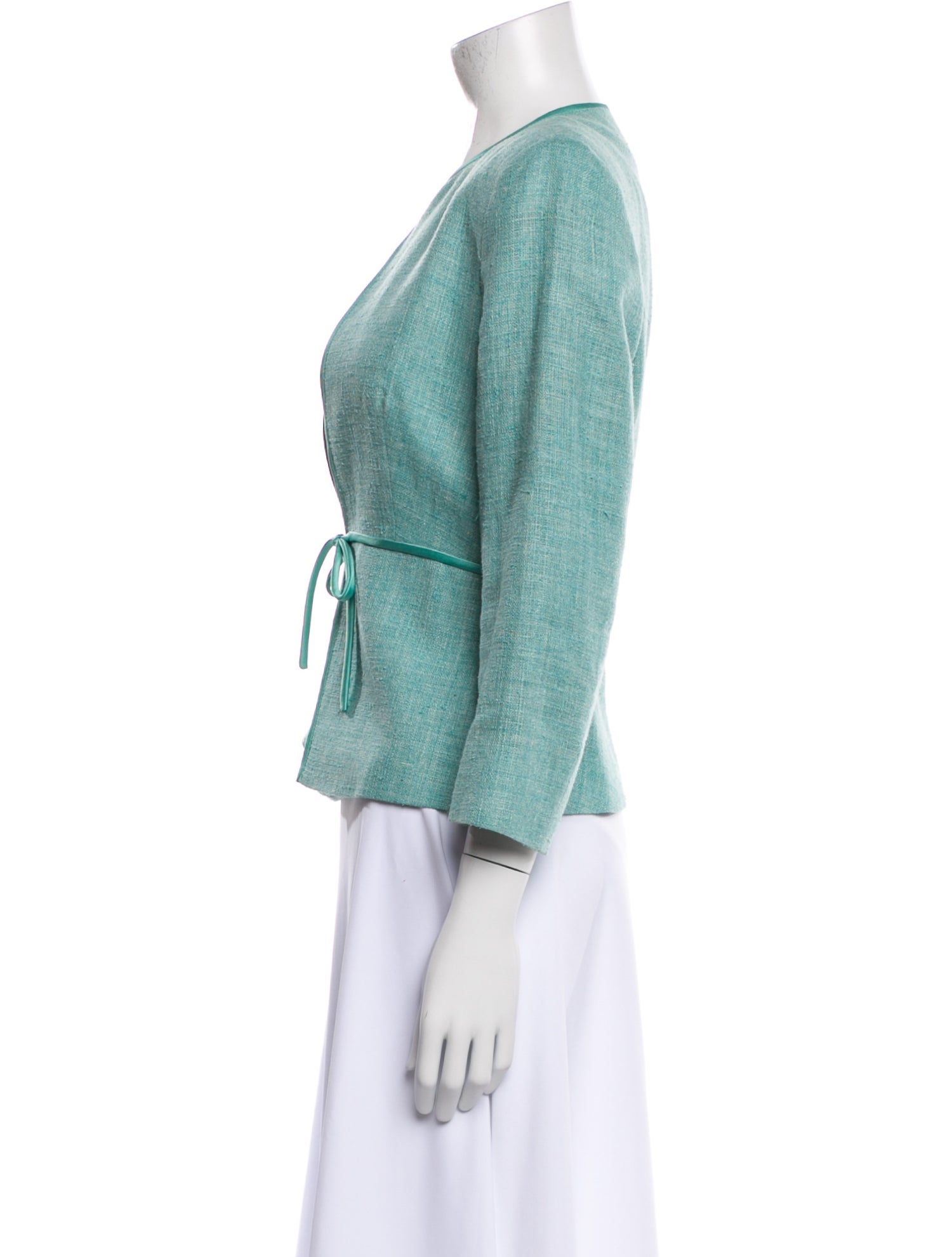 Max Mara Linen Evening Jacket
