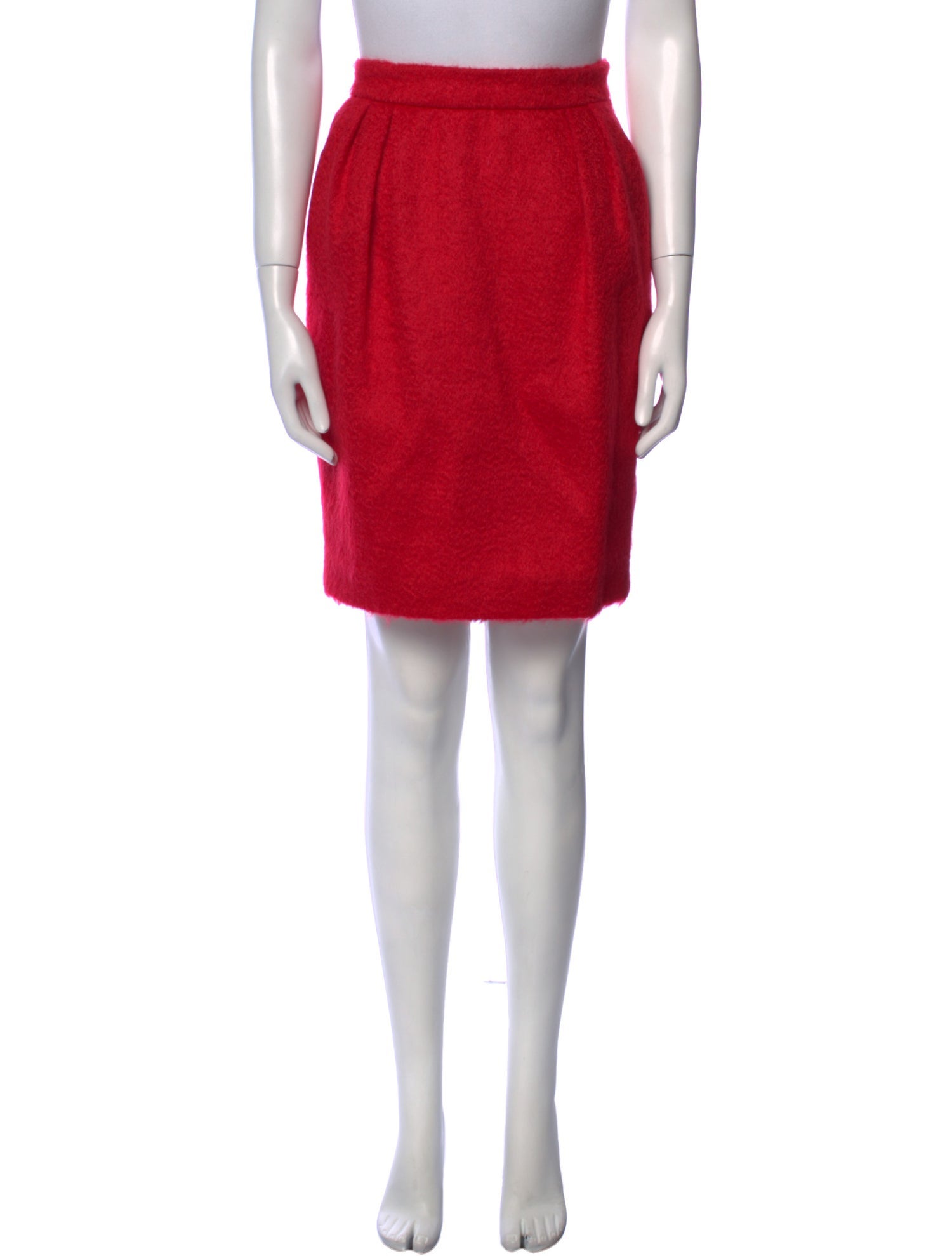 Max Mara Mohair Knee-Length Skirt w/ Tags