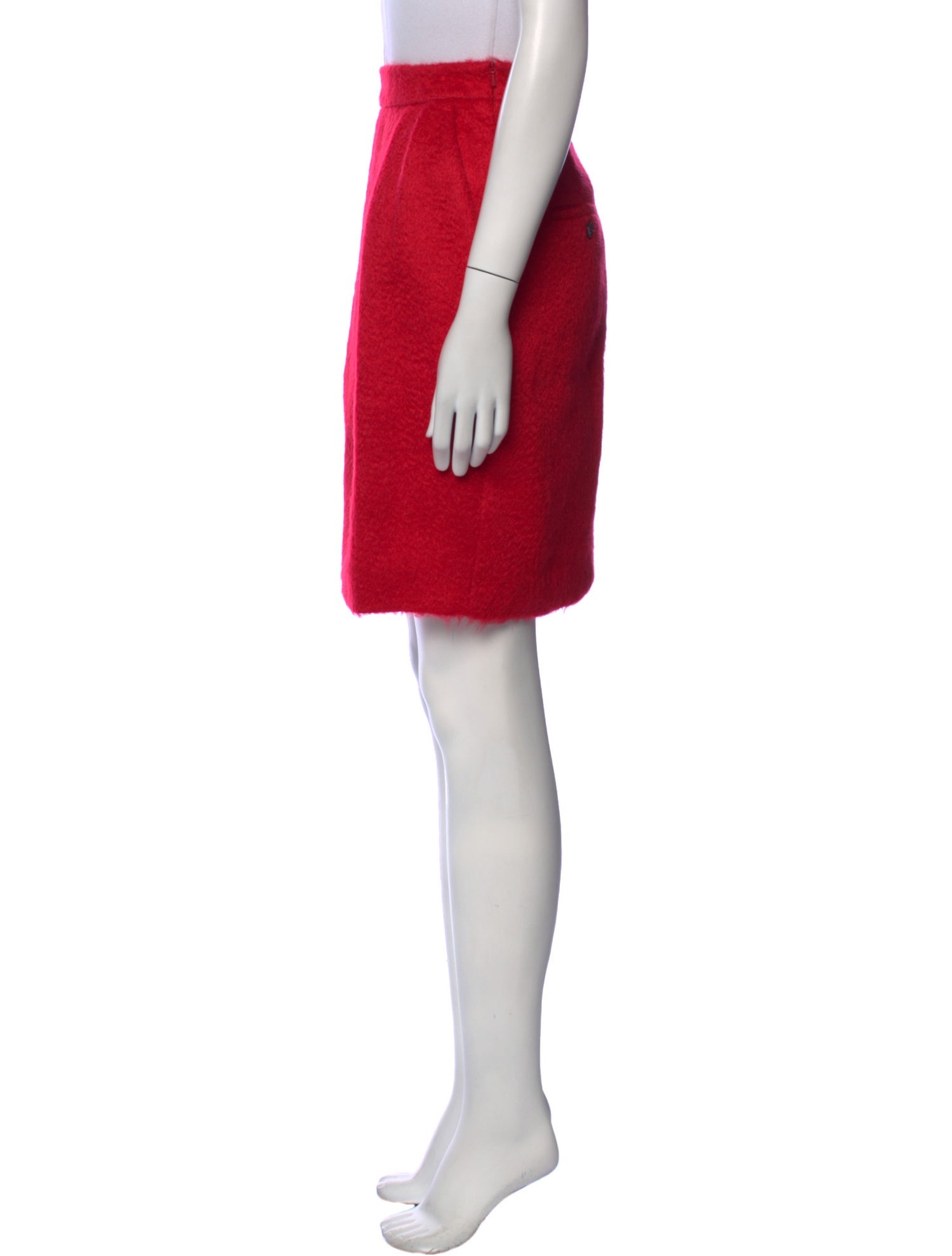 Max Mara Mohair Knee-Length Skirt w/ Tags