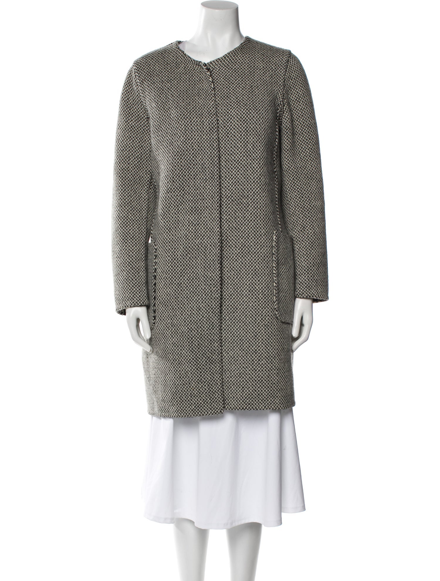 'S Max Mara Striped Coat