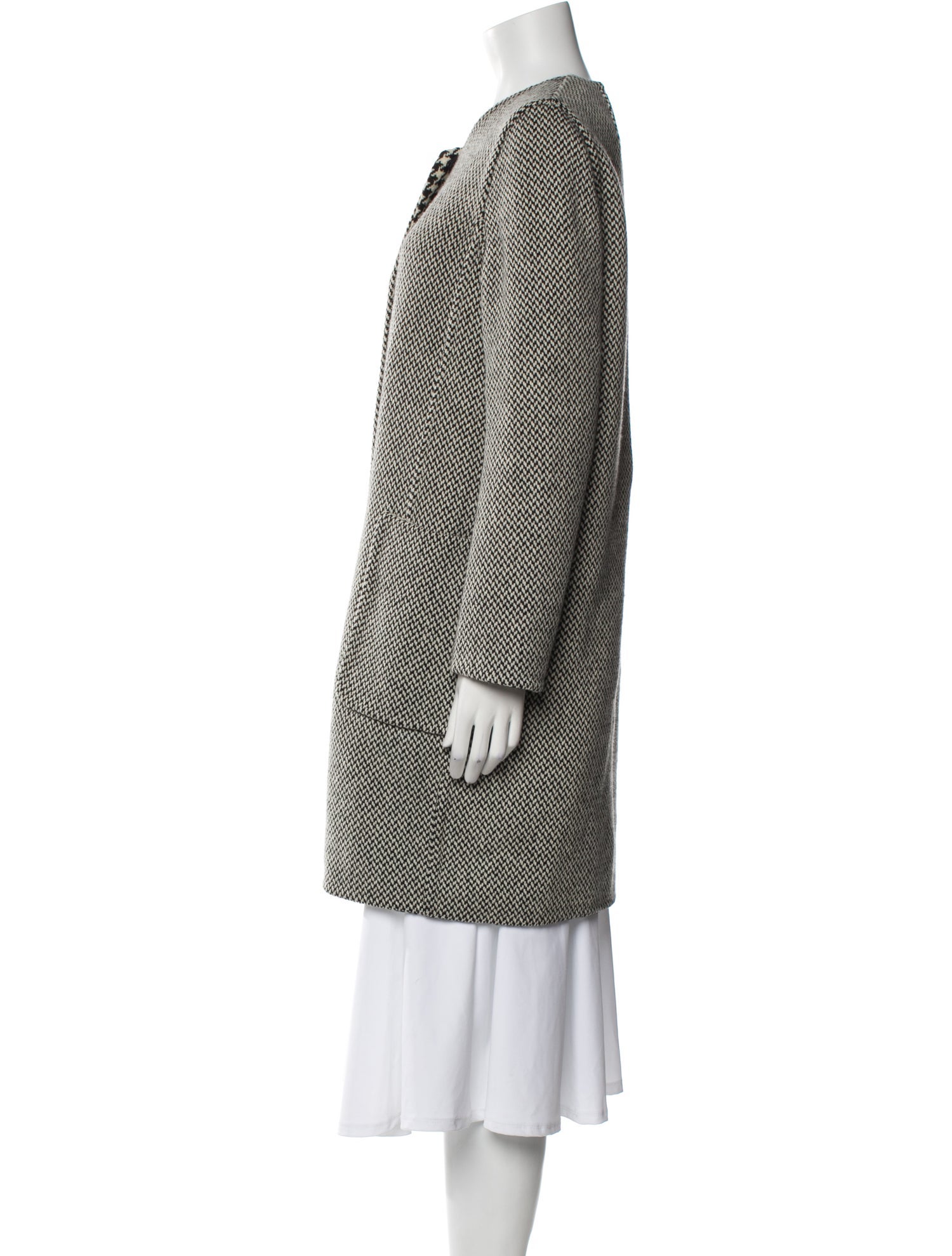 'S Max Mara Striped Coat