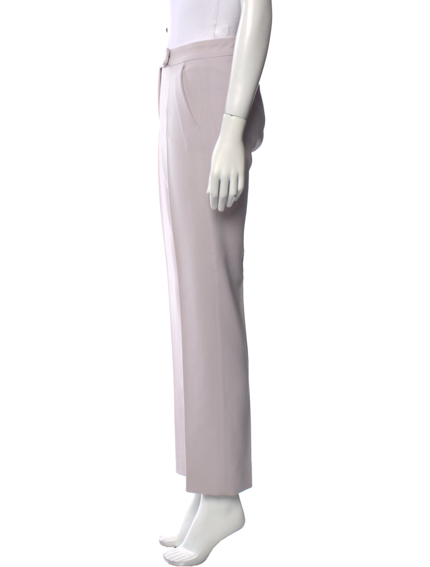 Max Mara Virgin Wool Straight Leg Pants