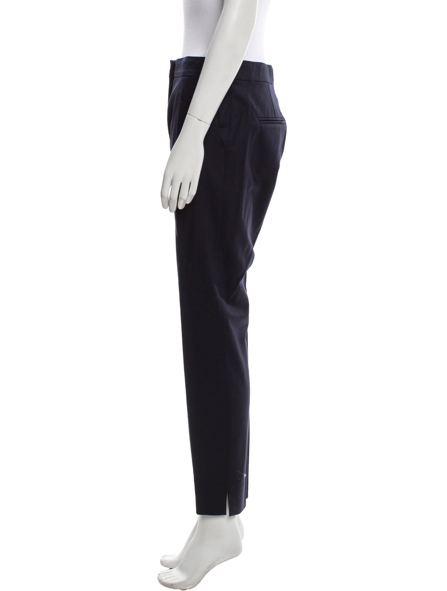 Max Mara Virgin Wool Skinny Leg Pants