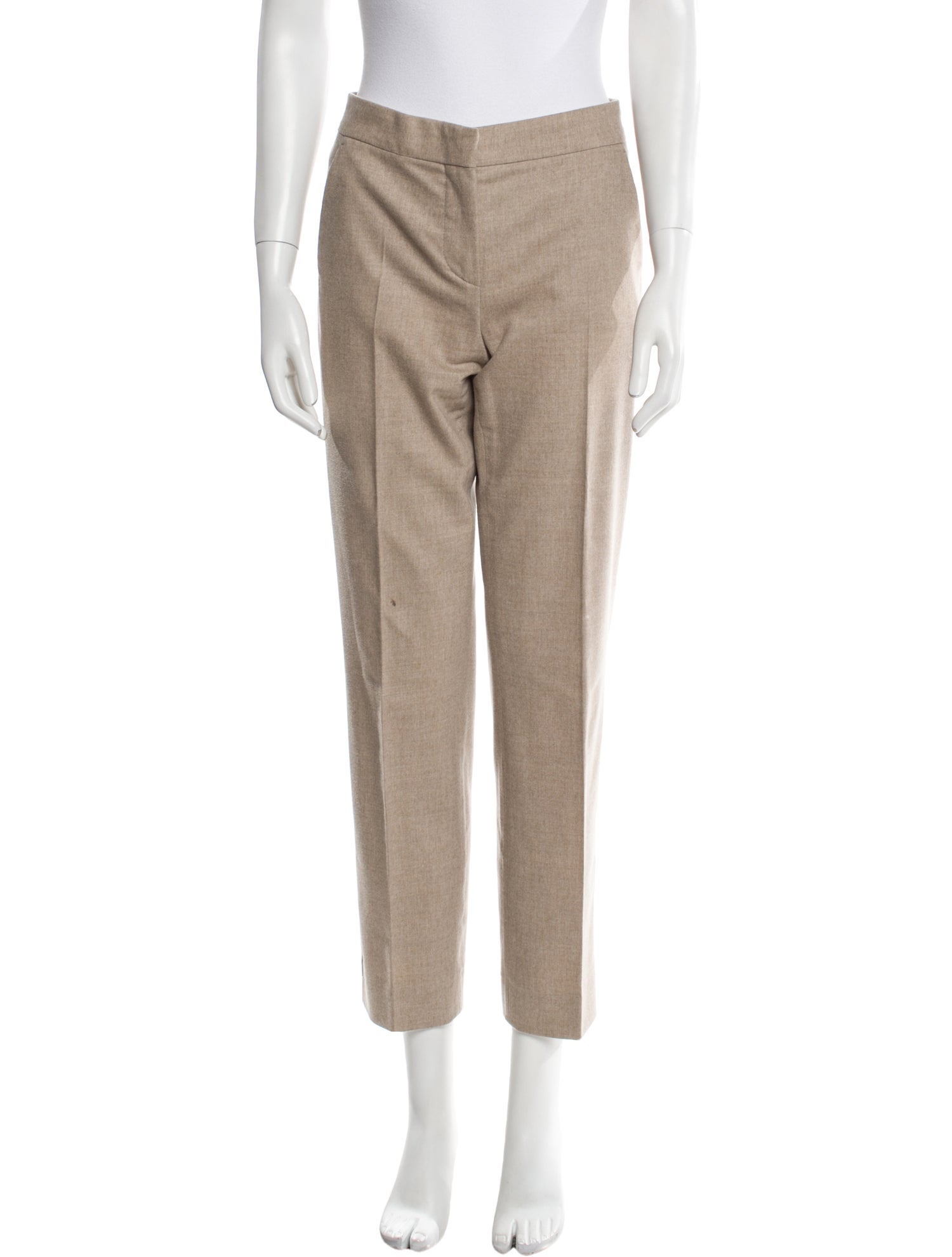 Max Mara Virgin Wool Straight Leg Pants