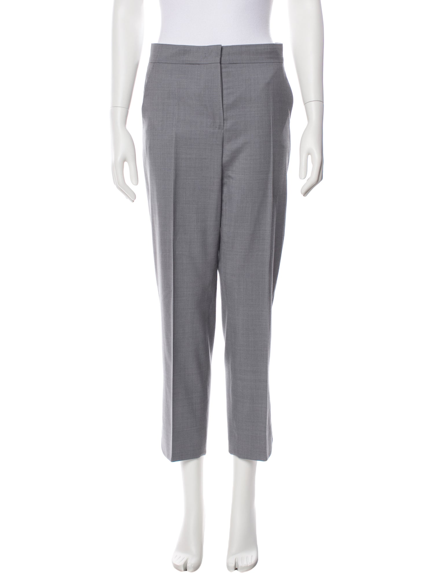 Max Mara Virgin Wool Straight Leg Pants