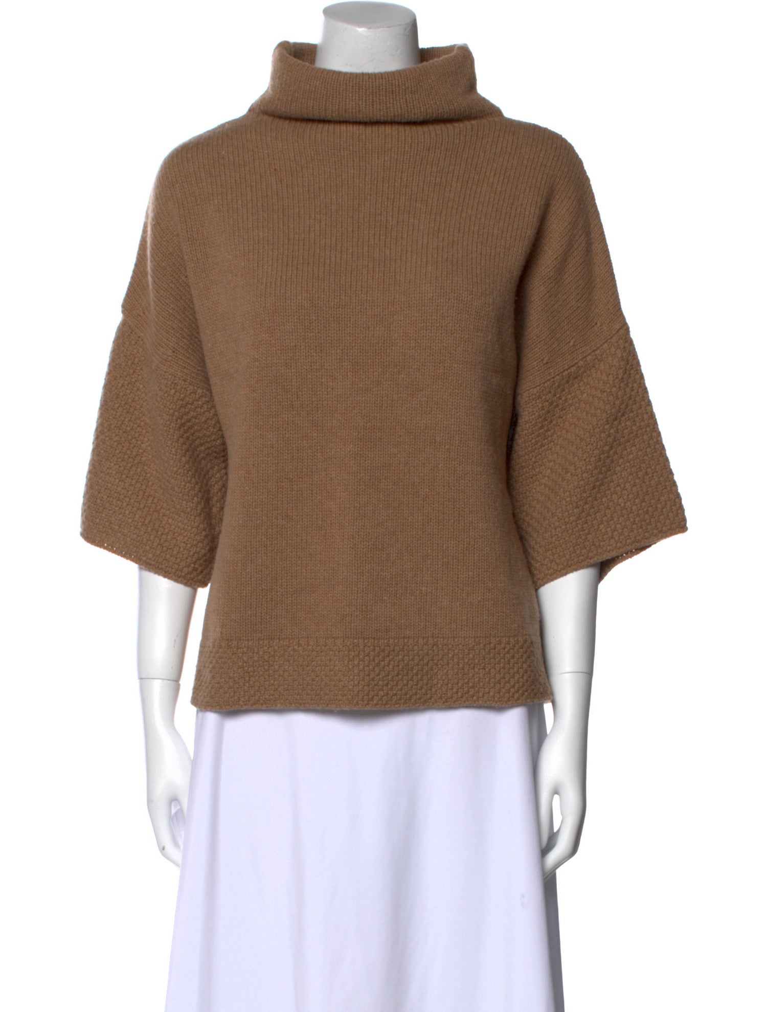 Max Mara Virgin Wool Turtleneck Sweater