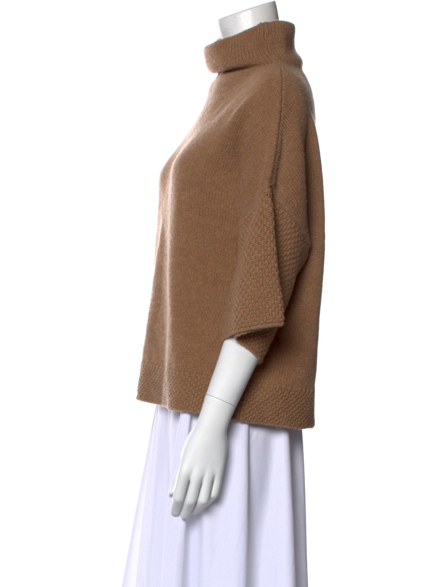 Max Mara Virgin Wool Turtleneck Sweater