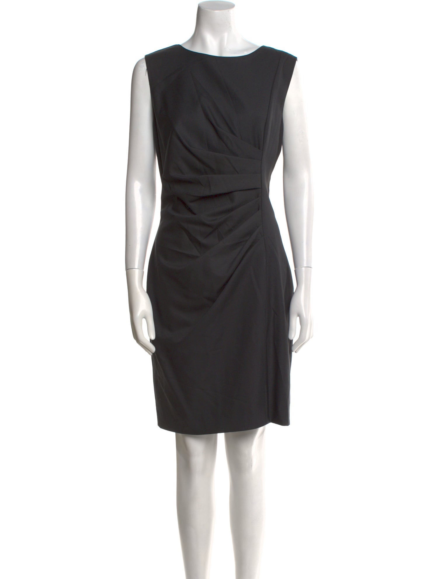 Max Mara Virgin Wool Knee-Length Dress