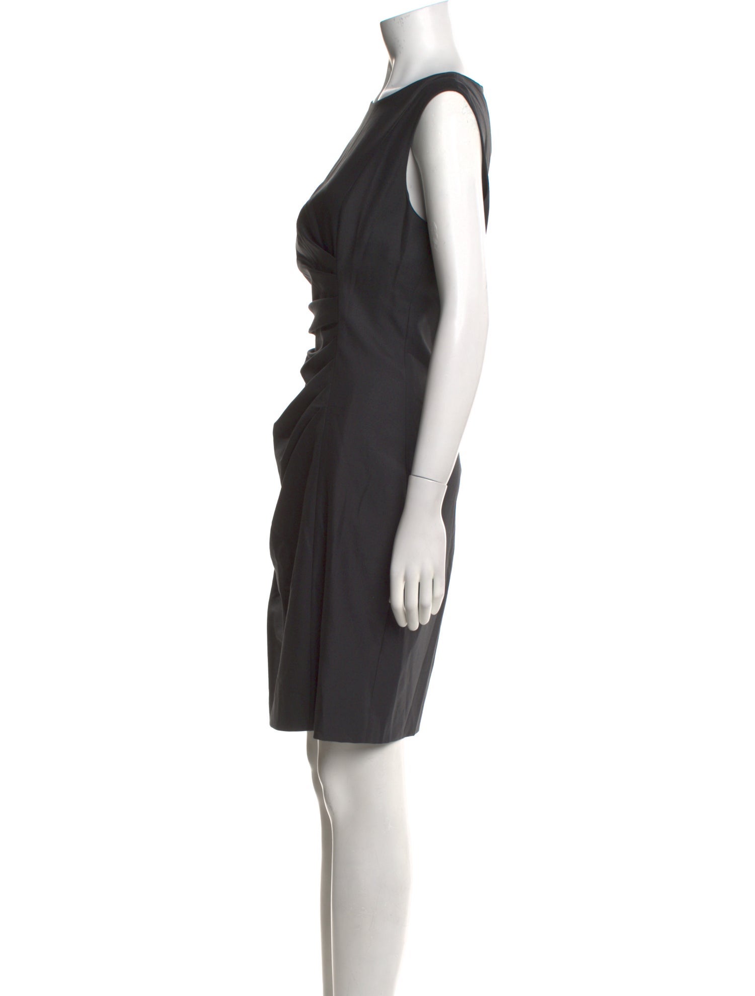 Max Mara Virgin Wool Knee-Length Dress
