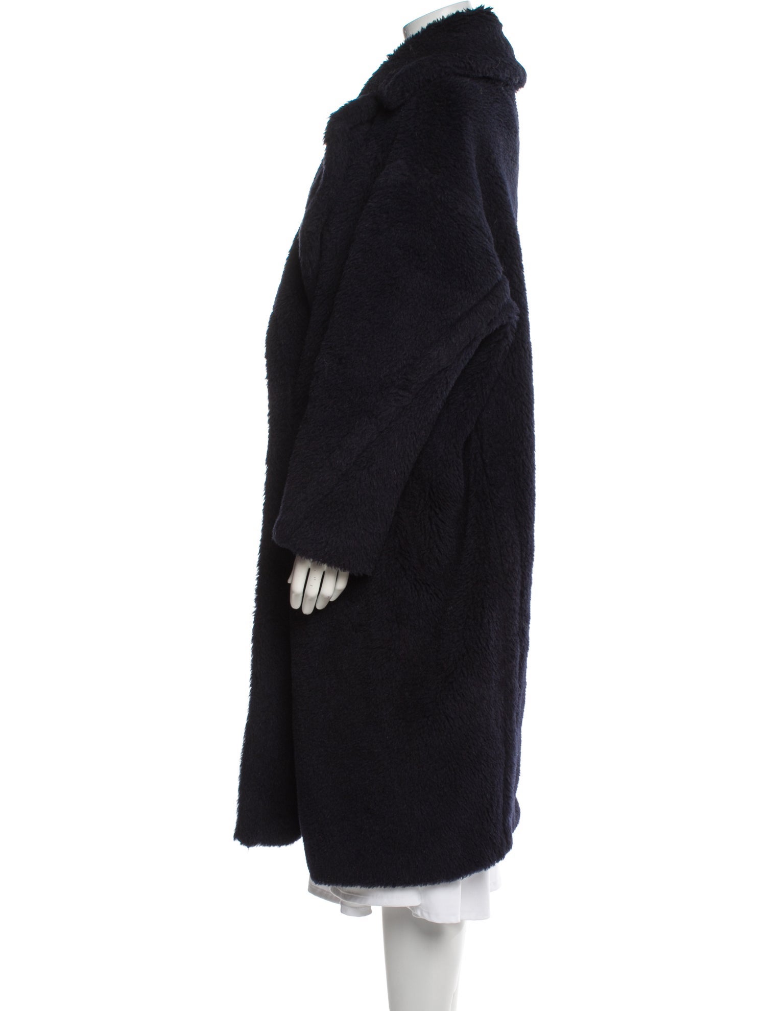 Max Mara Alpaca Faux Fur Coat