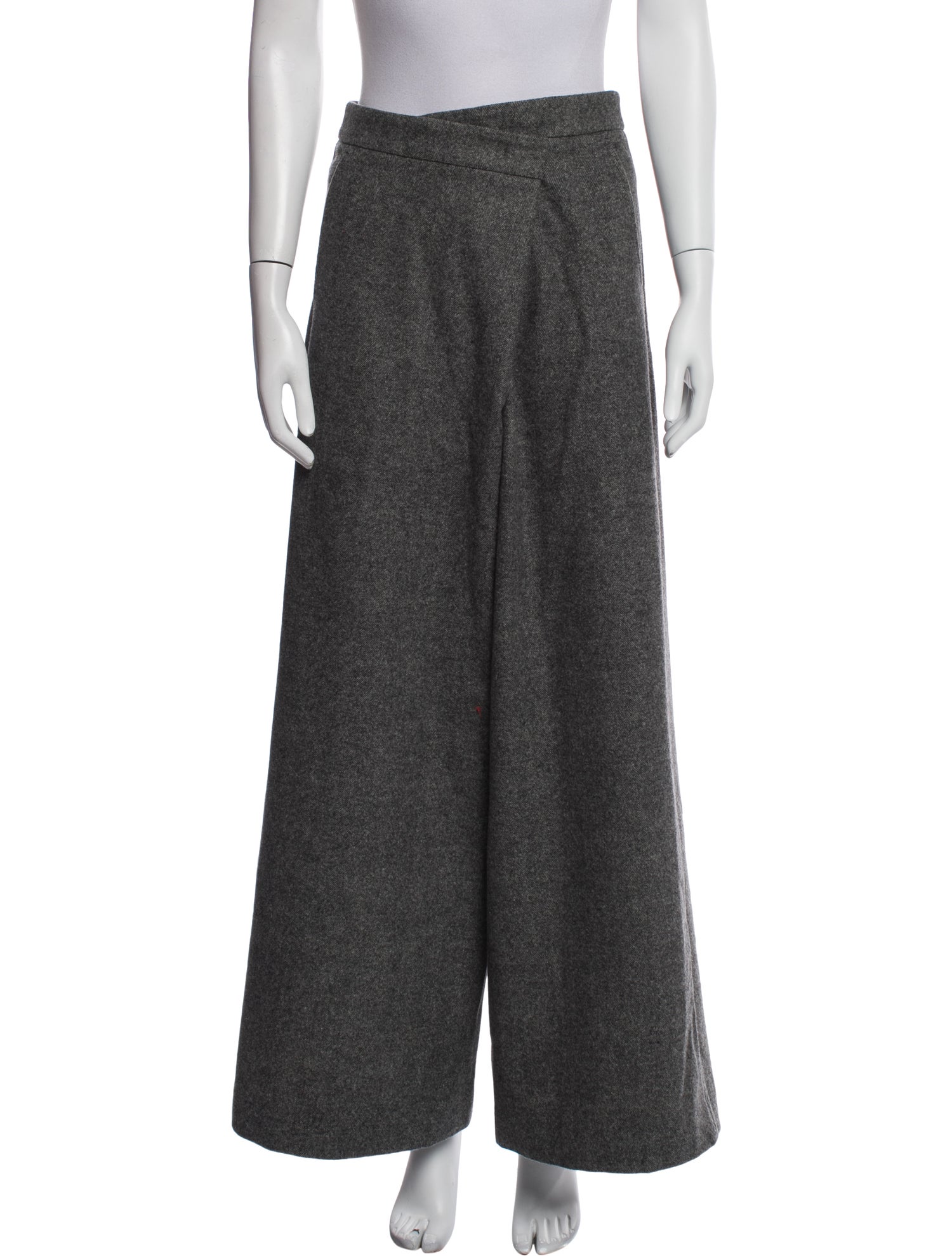 Max Mara Virgin Wool Wide Leg Pants