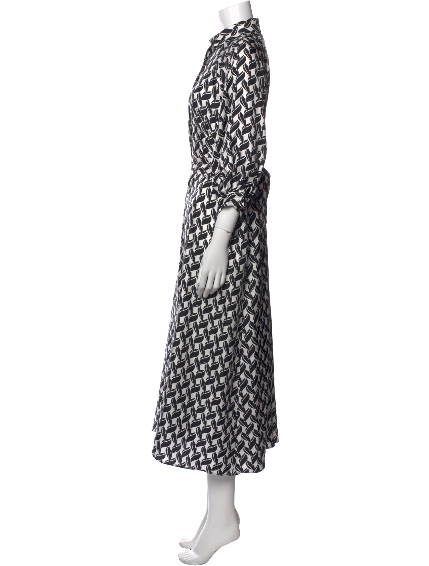 Max Mara Silk Long Dress
