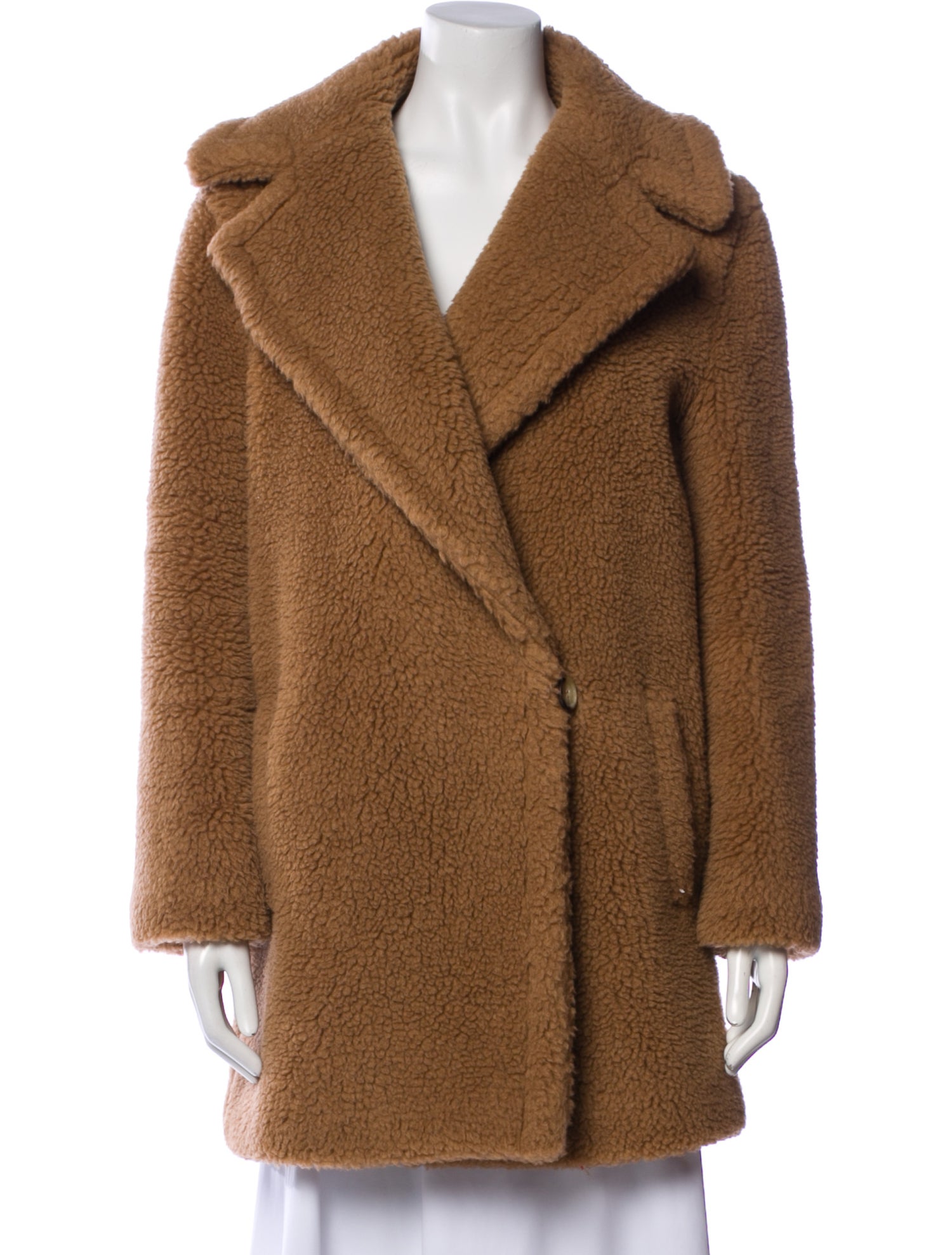 Max Mara Camel Hair Fur Jacket