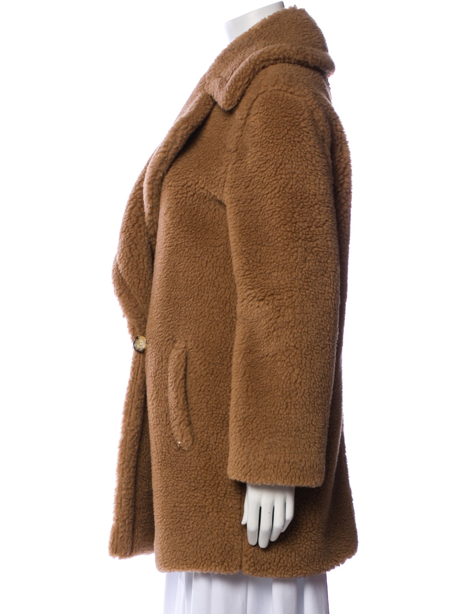 Max Mara Camel Hair Fur Jacket