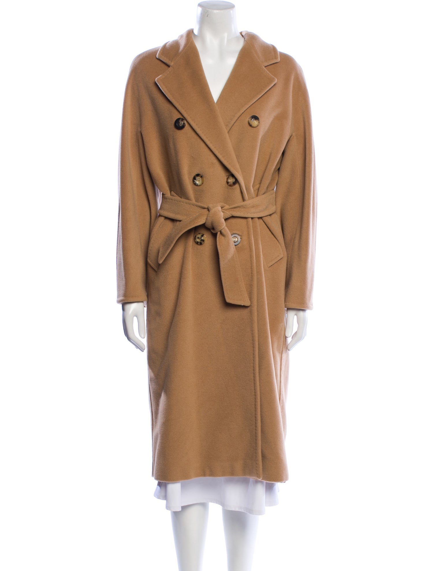 Max Mara Virgin Wool Trench Coat