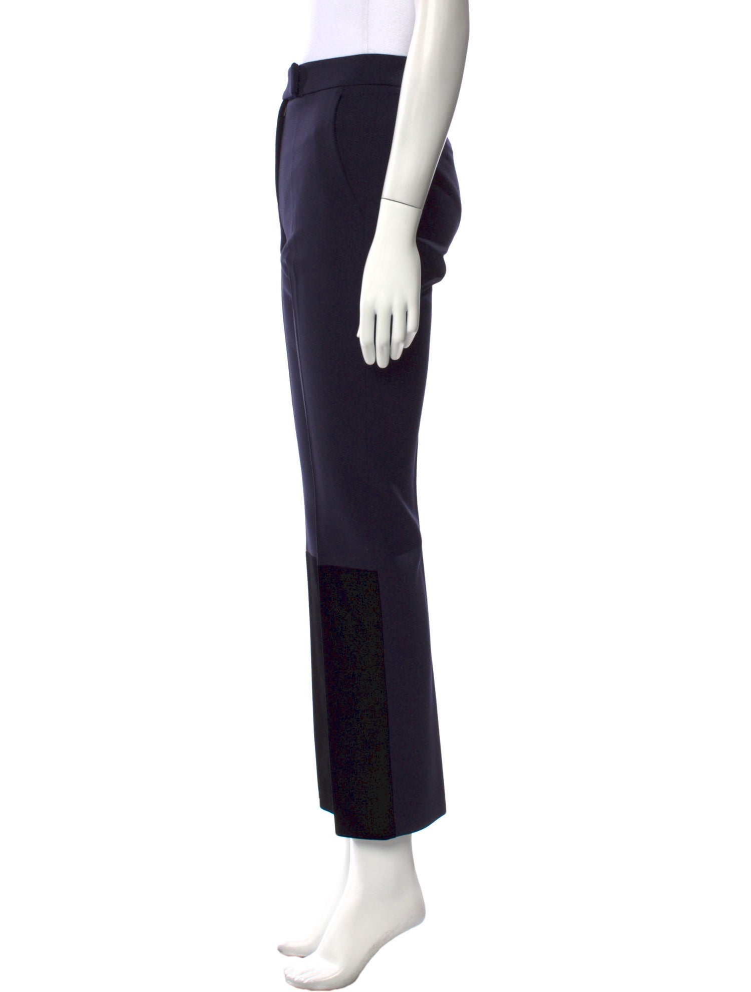 Max Mara Virgin Wool Straight Leg Pants