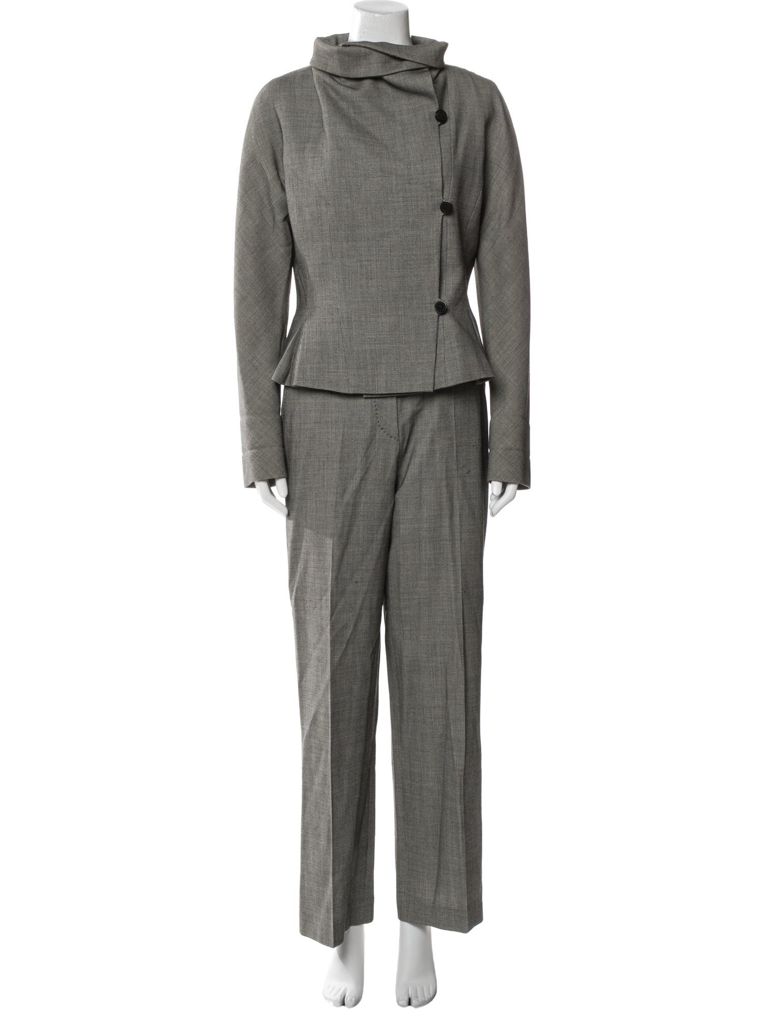 Max Mara Virgin Wool Pant Set