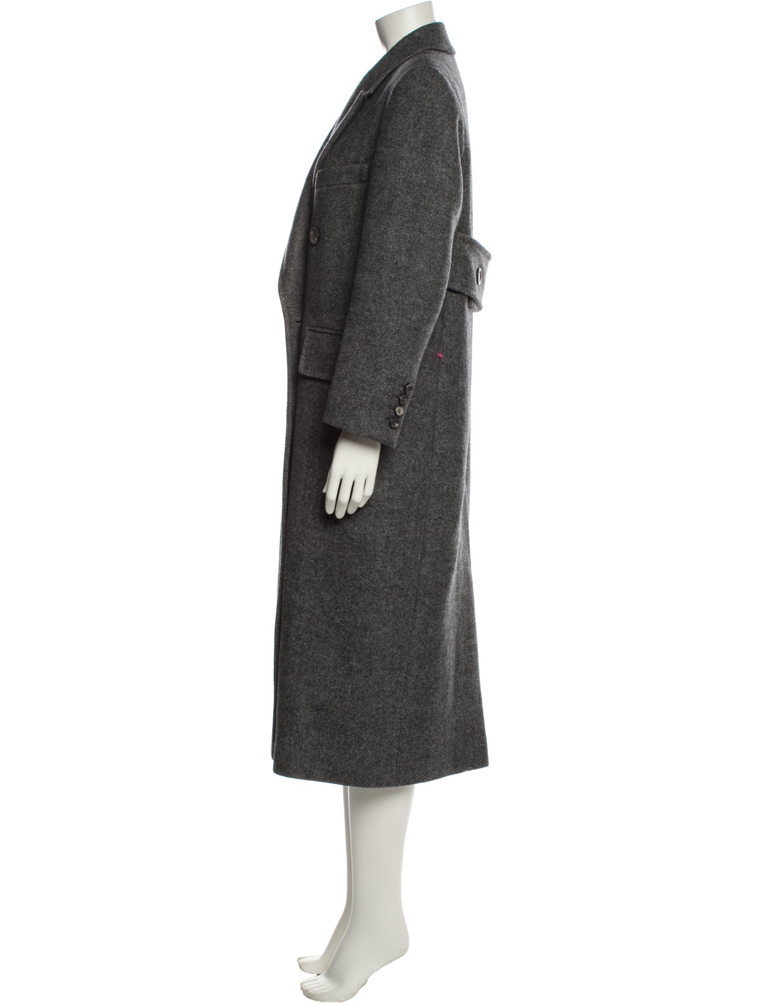 Max Mara Virgin Wool Trench Coat