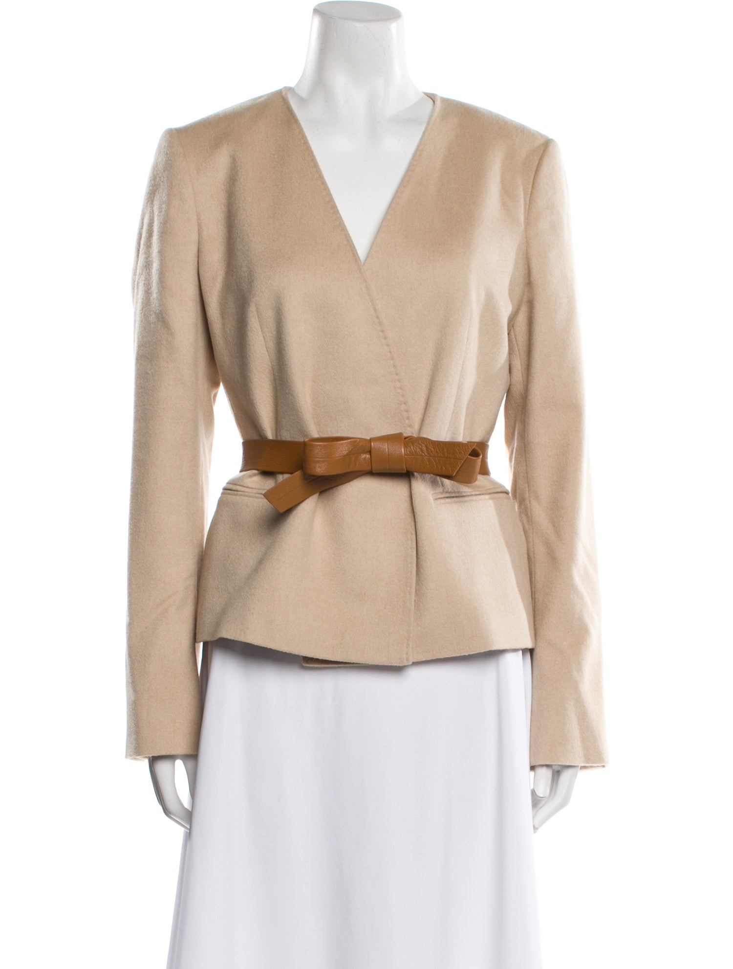 Max Mara Camel Hair Evening Jacket