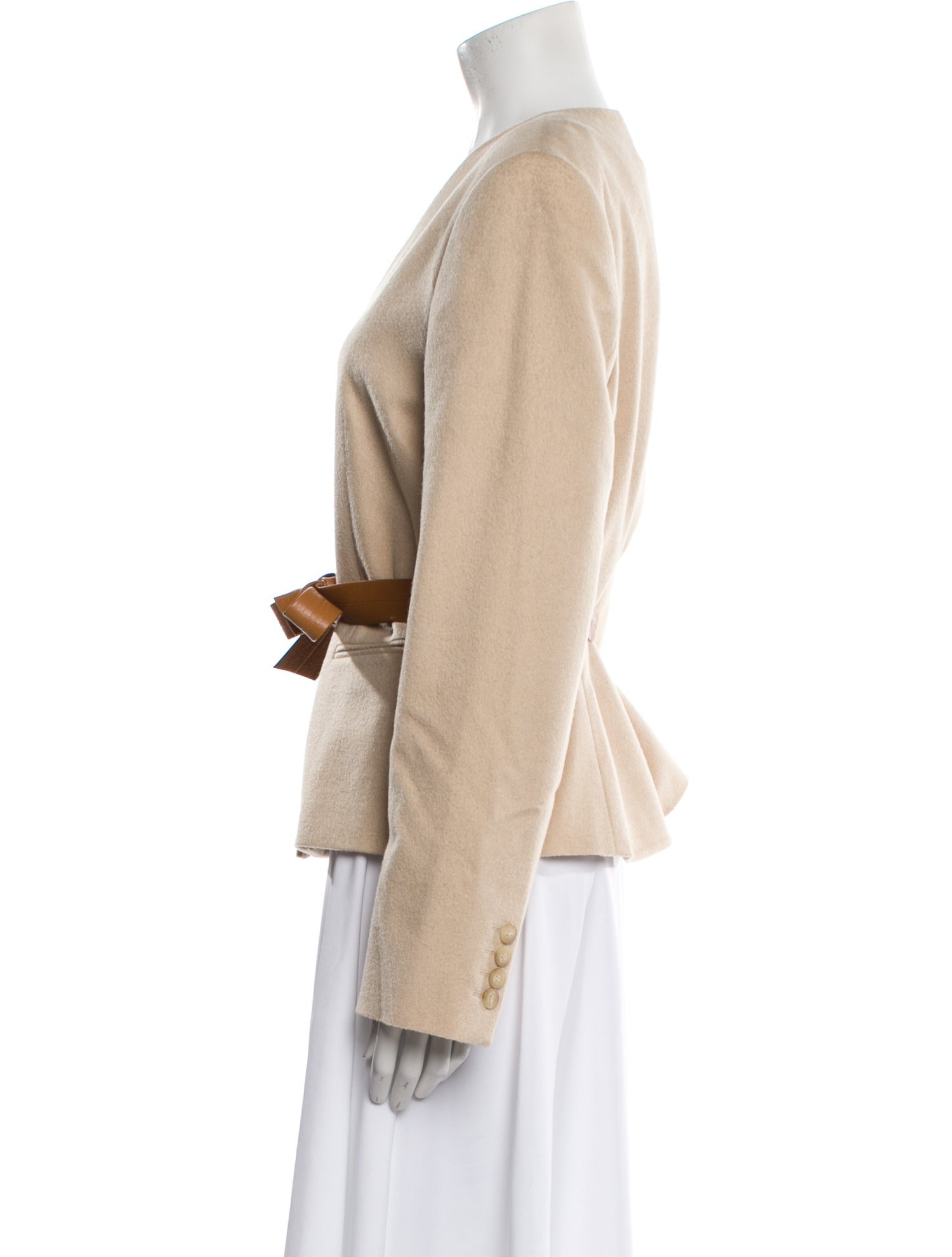 Max Mara Camel Hair Evening Jacket