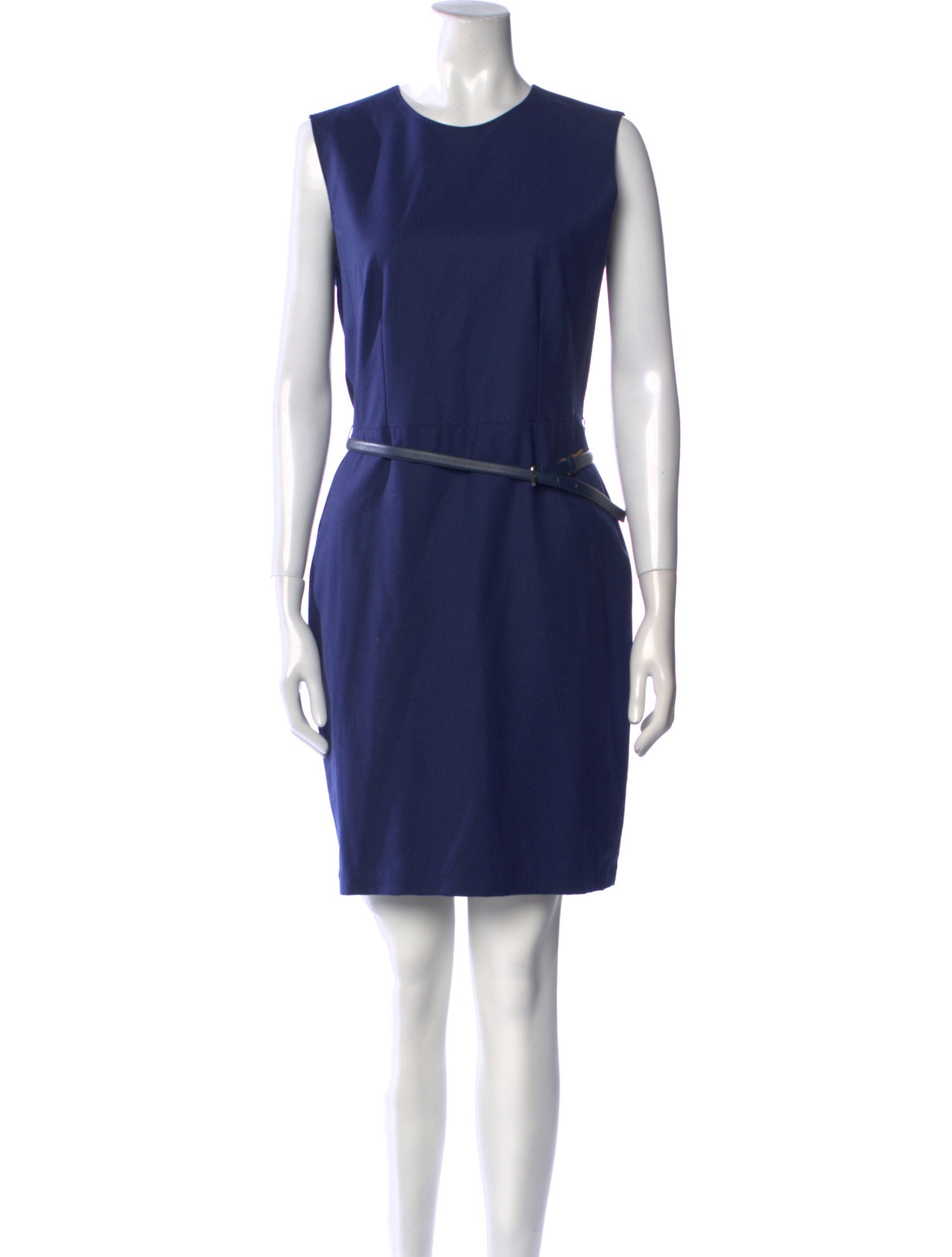 Max Mara Crew Neck Mini Dress