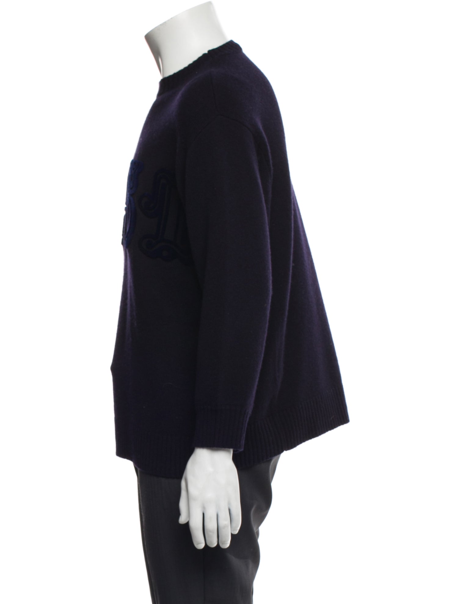 Max Mara Crew Neck Long Sleeve Pullover