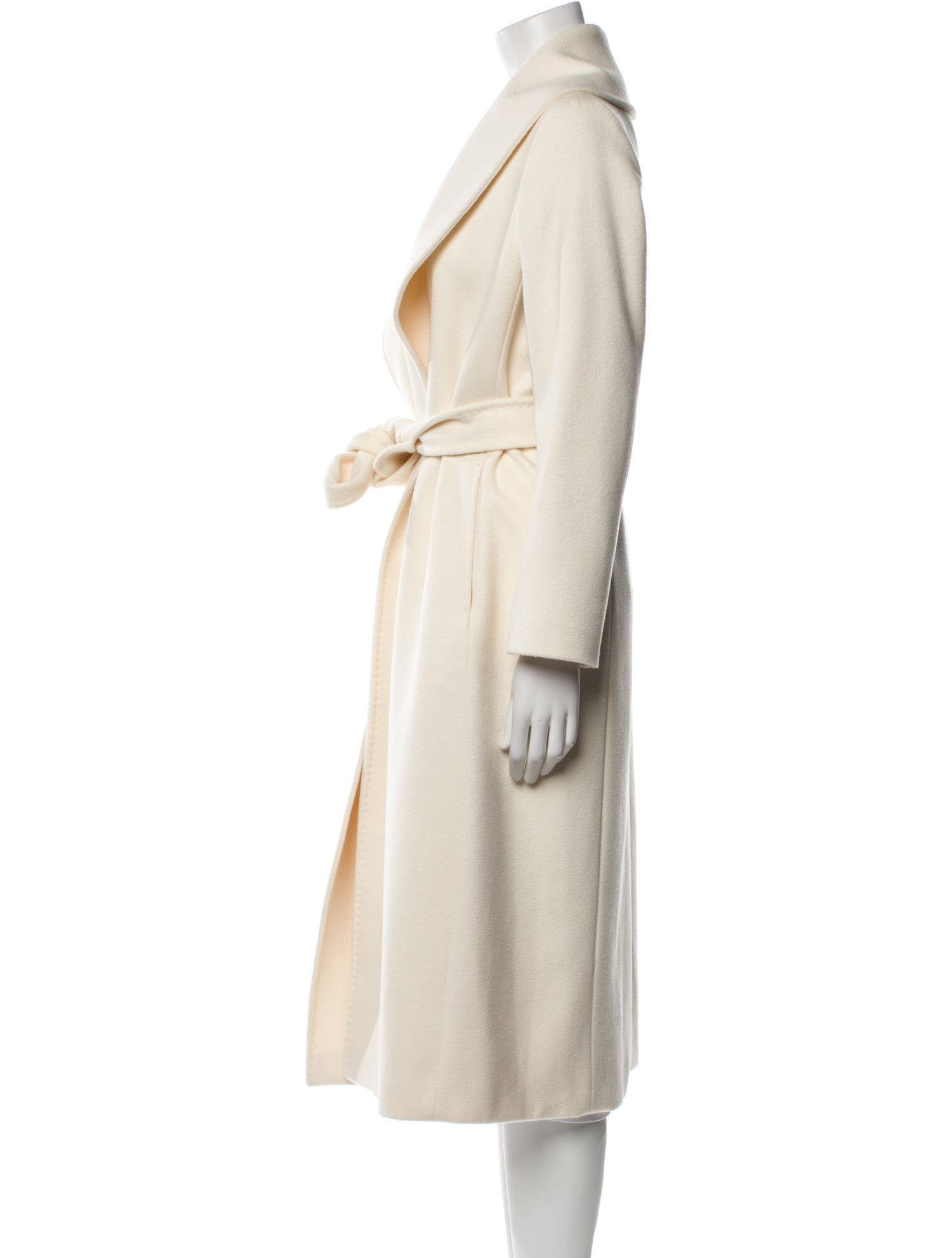 Max Mara Virgin Wool Trench Coat