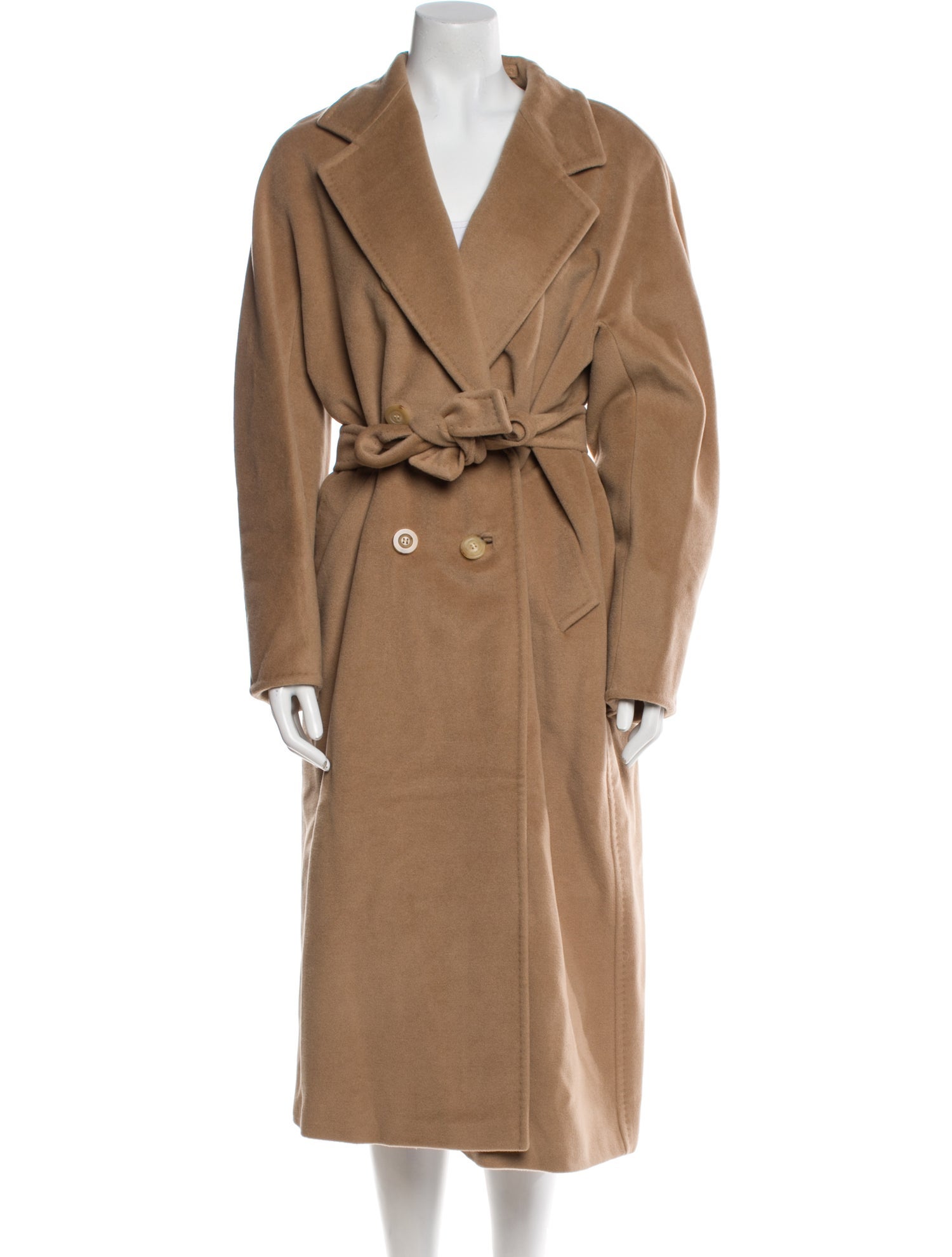 Max Mara Virgin Wool Trench Coat