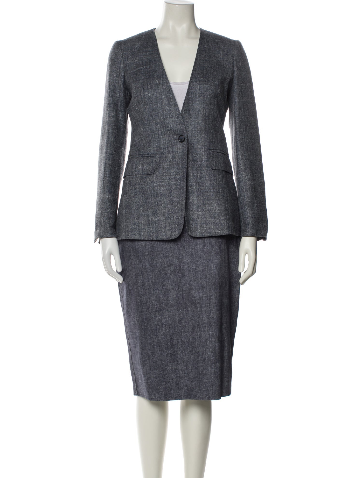 Max Mara Silk Skirt Suit