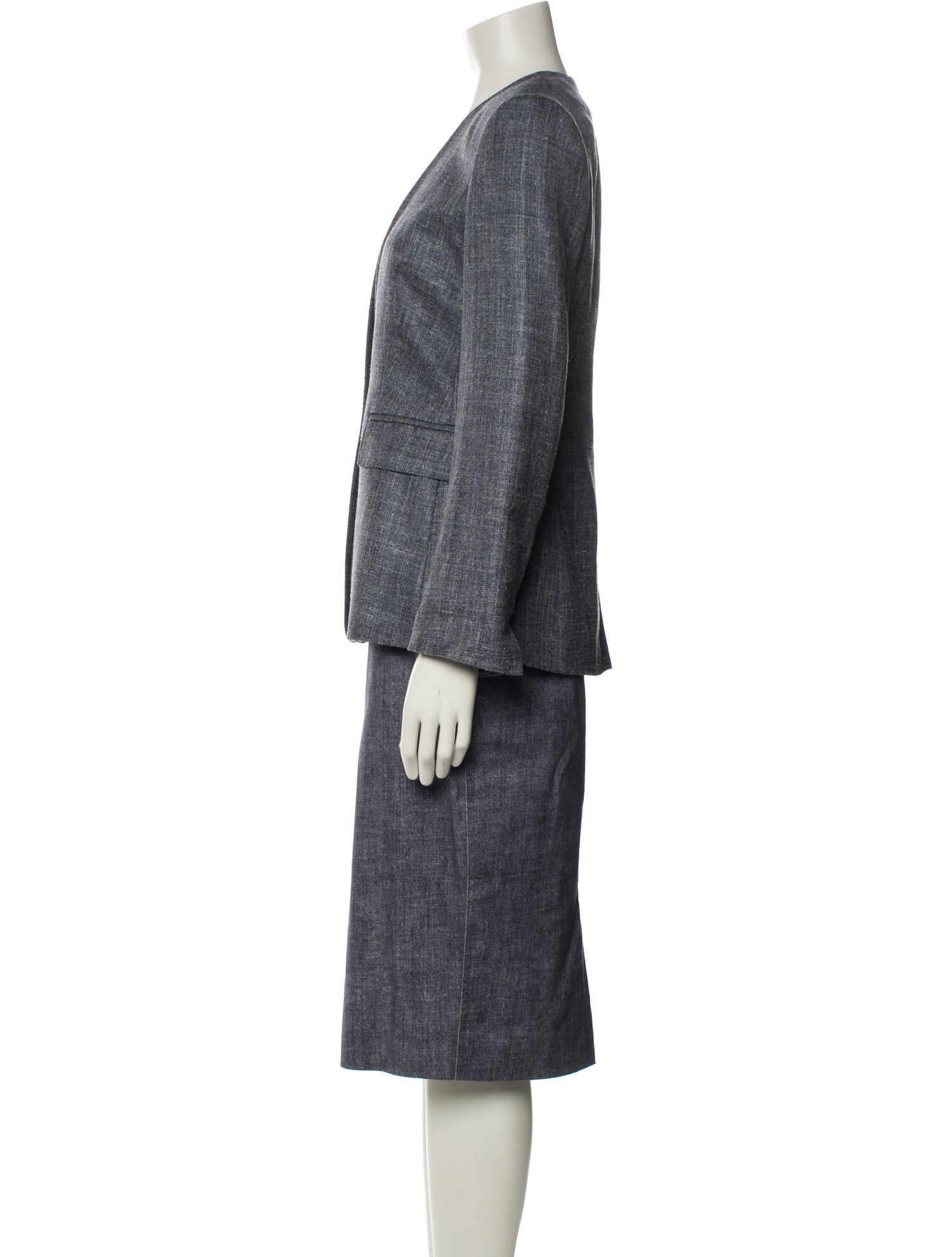 Max Mara Silk Skirt Suit