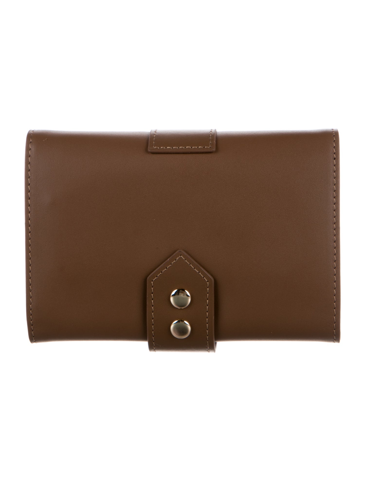 Max Mara Leather Compact Wallet w/ Tags