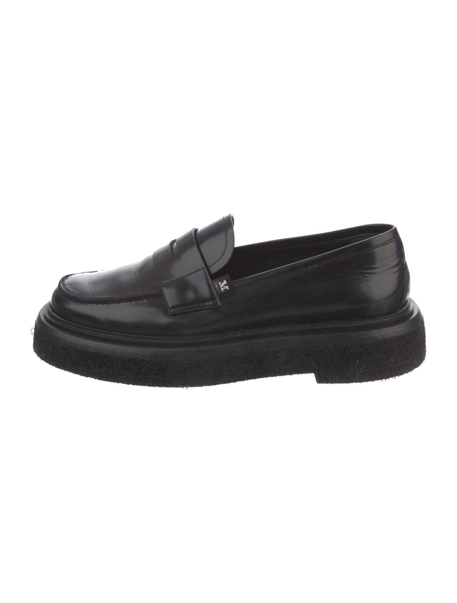 Max Mara Leather Loafers
