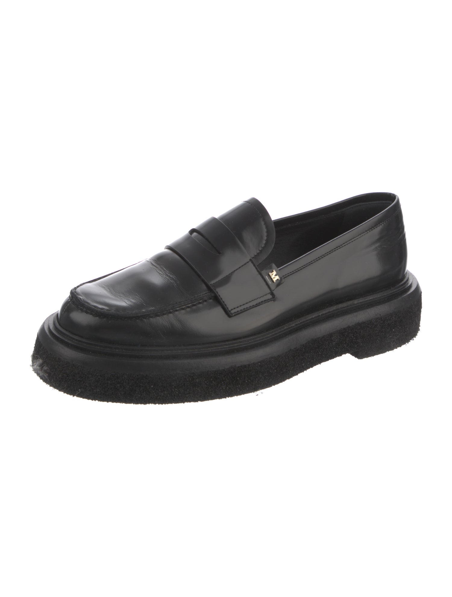 Max Mara Leather Loafers