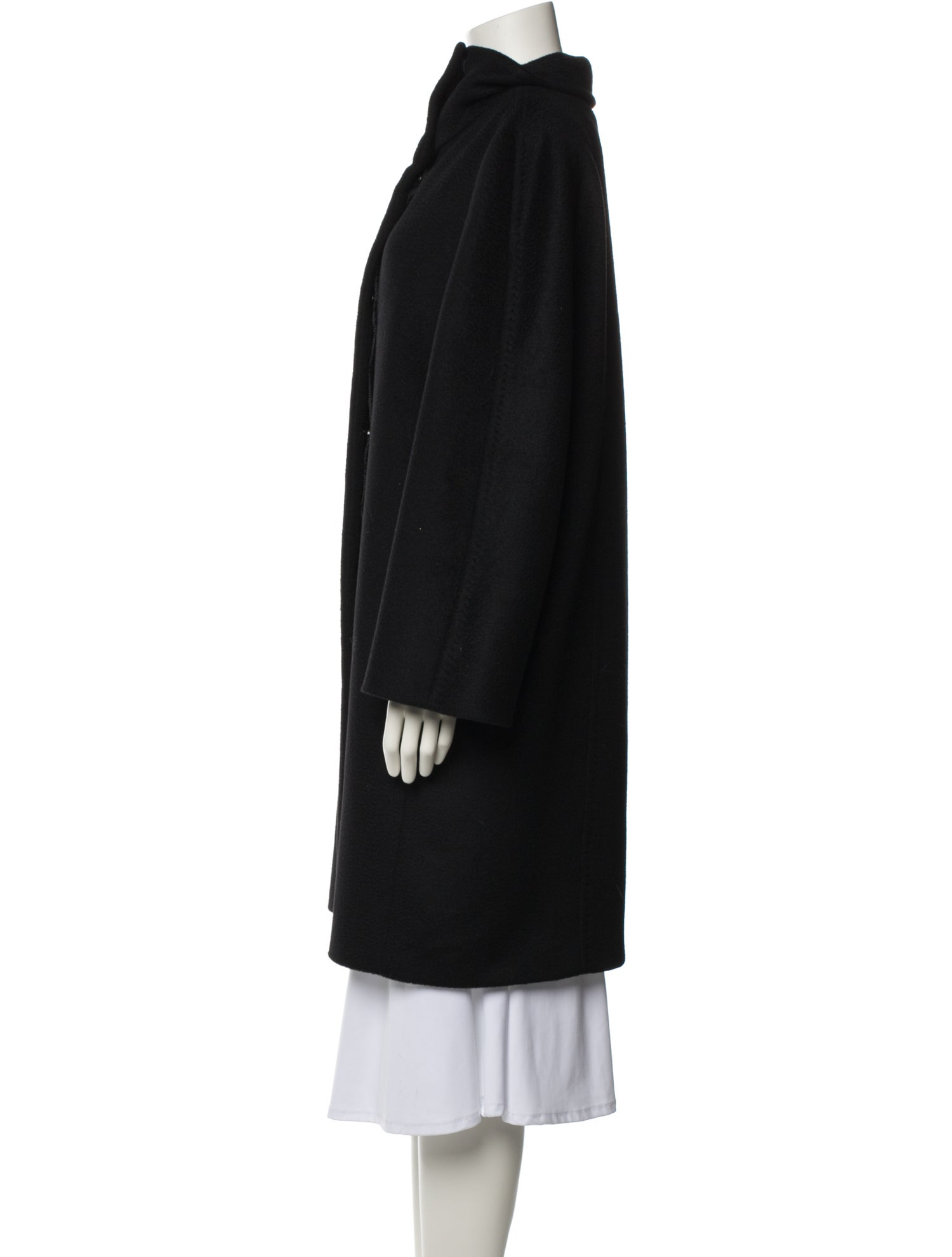 Max Mara Camel Hair Faux Fur Coat