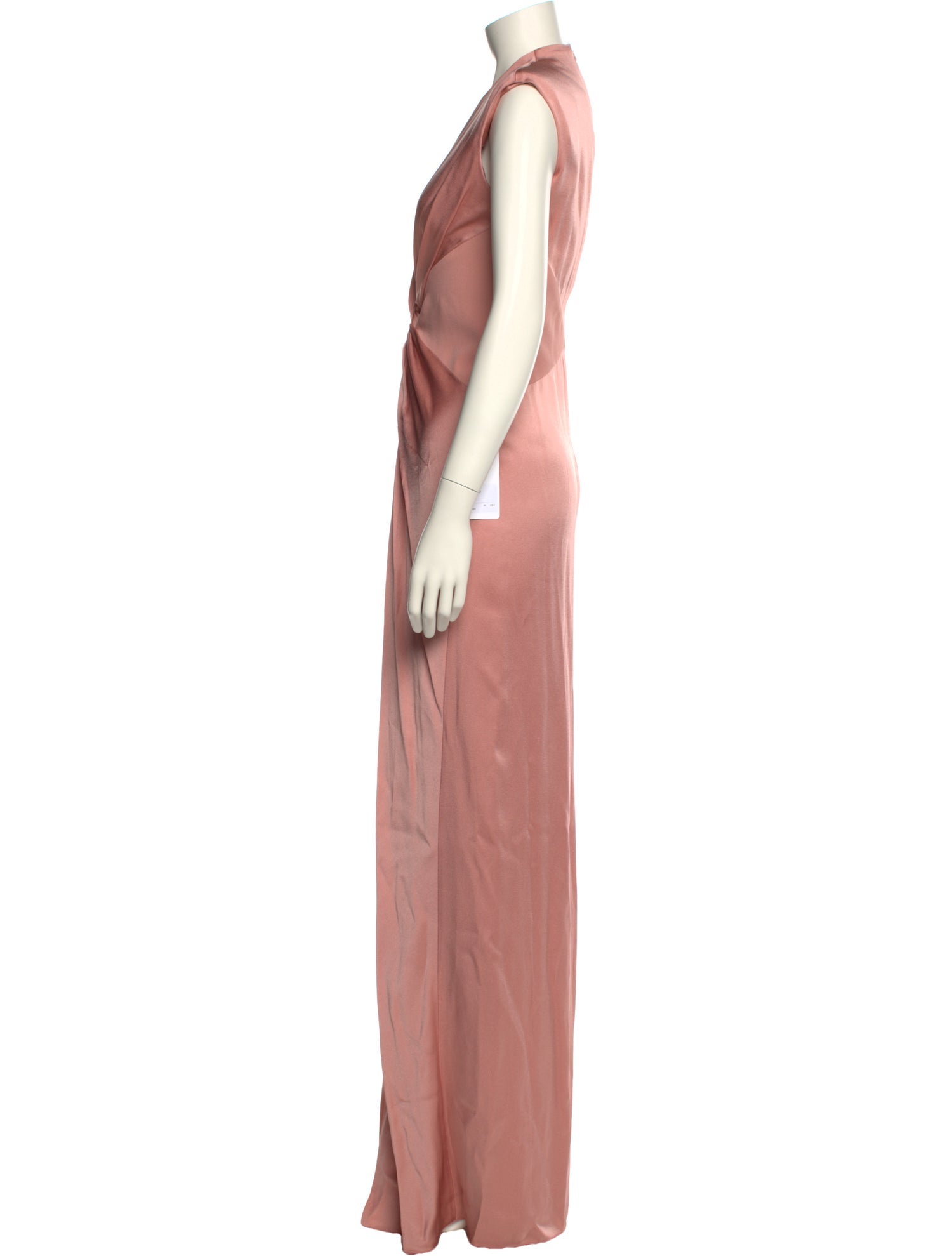 Max Mara V-Neck Long Dress w/ Tags