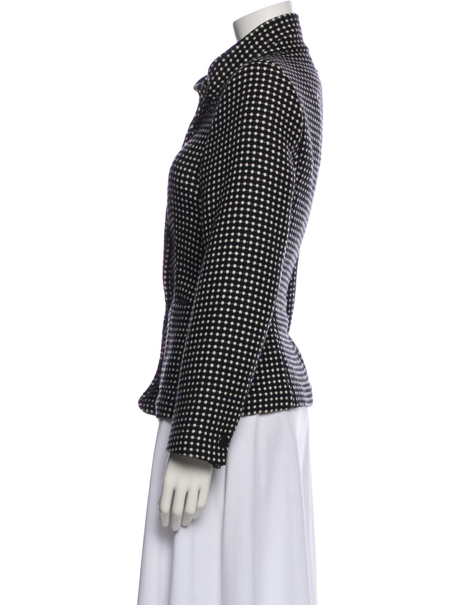 Max Mara Wool Printed Blazer