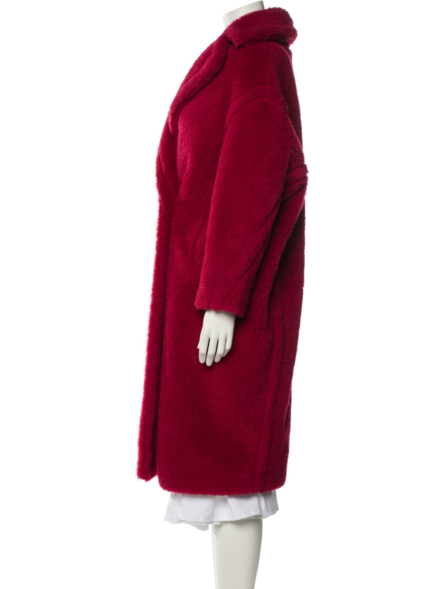 Max Mara Alpaca Faux Fur Coat