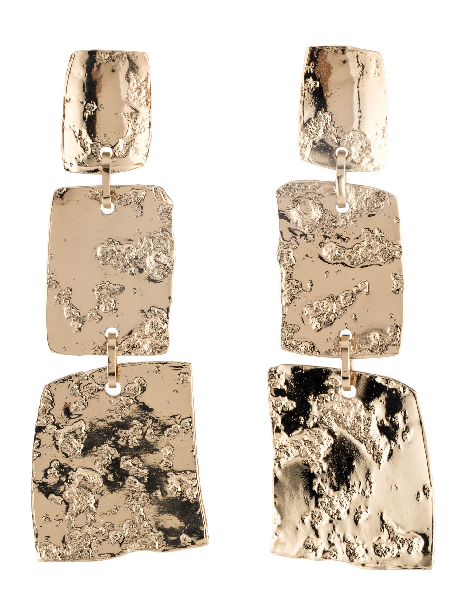 Max Mara Paste Embossed Clip-on Earrings