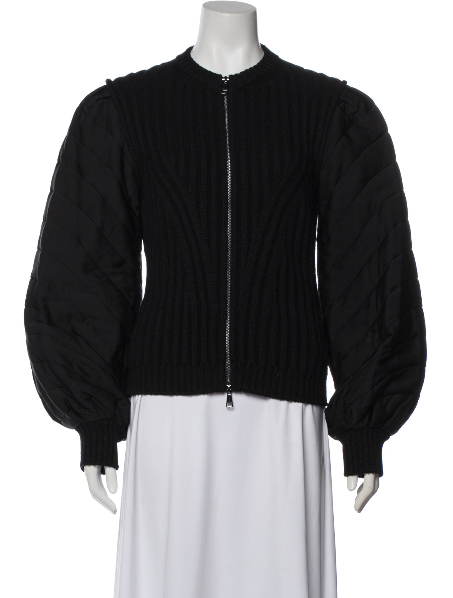 Max Mara Virgin Wool Bomber Jacket