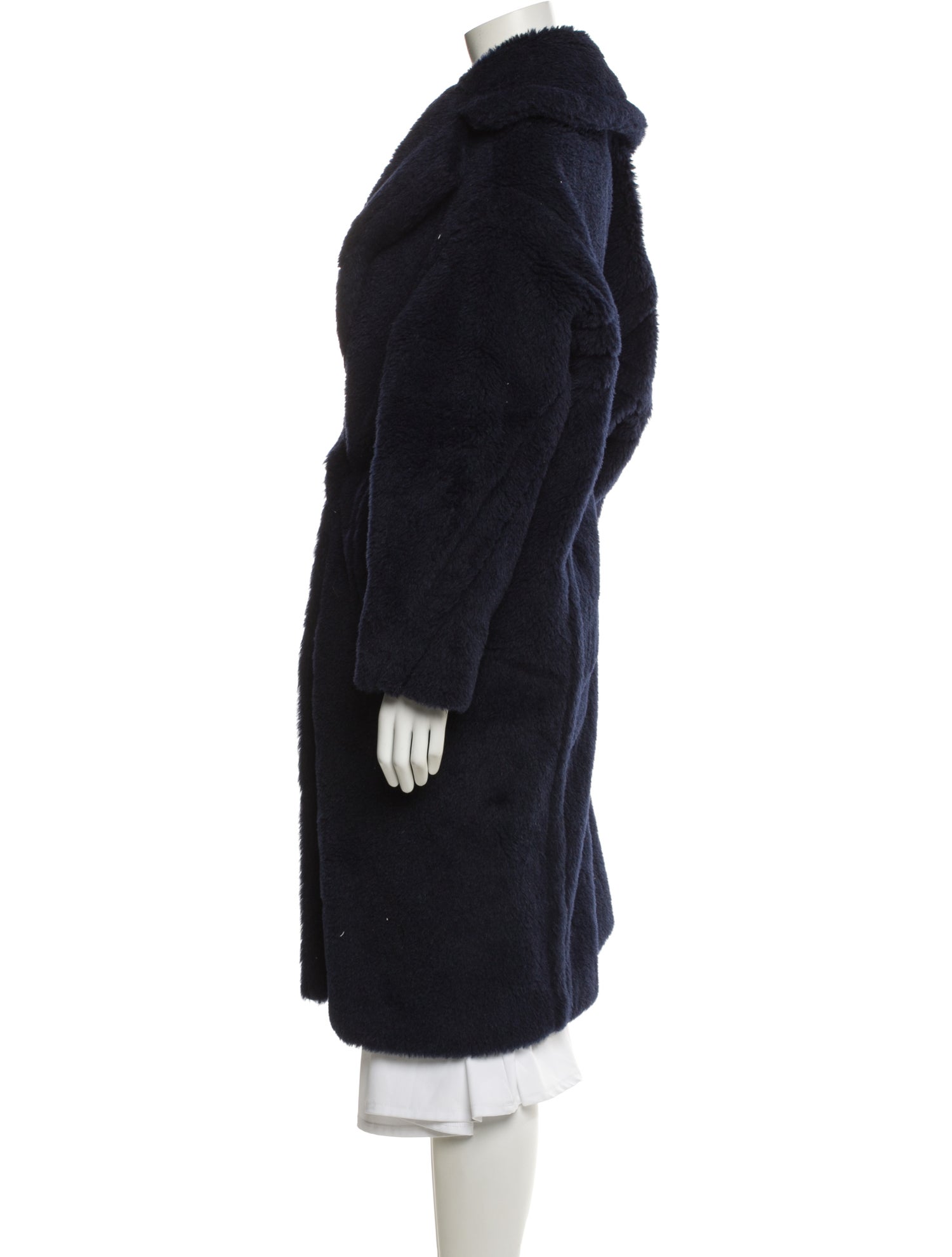 Max Mara Alpaca Faux Fur Coat