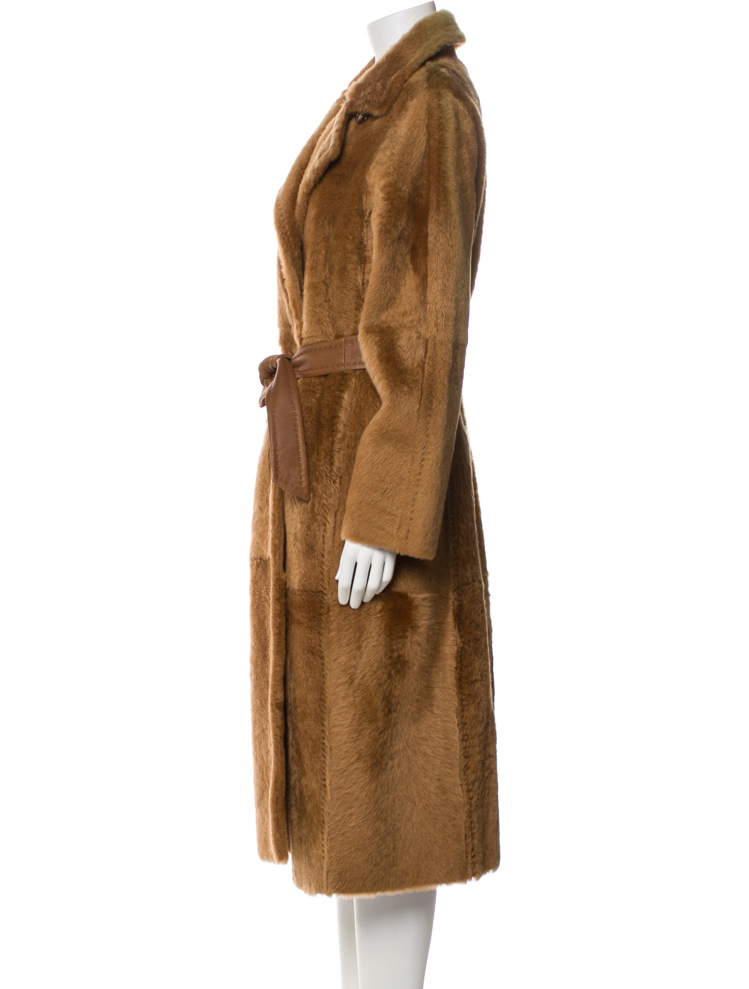 Max Mara Faux Fur Coat
