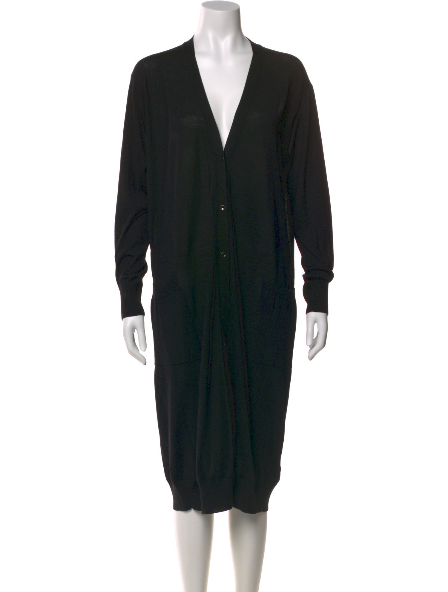 Max Mara Virgin Wool Midi Length Dress