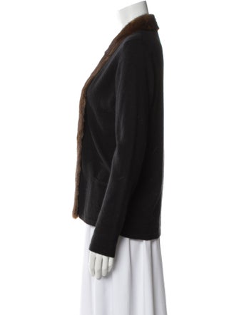 Max Mara Wool Colorblock Pattern Jacket